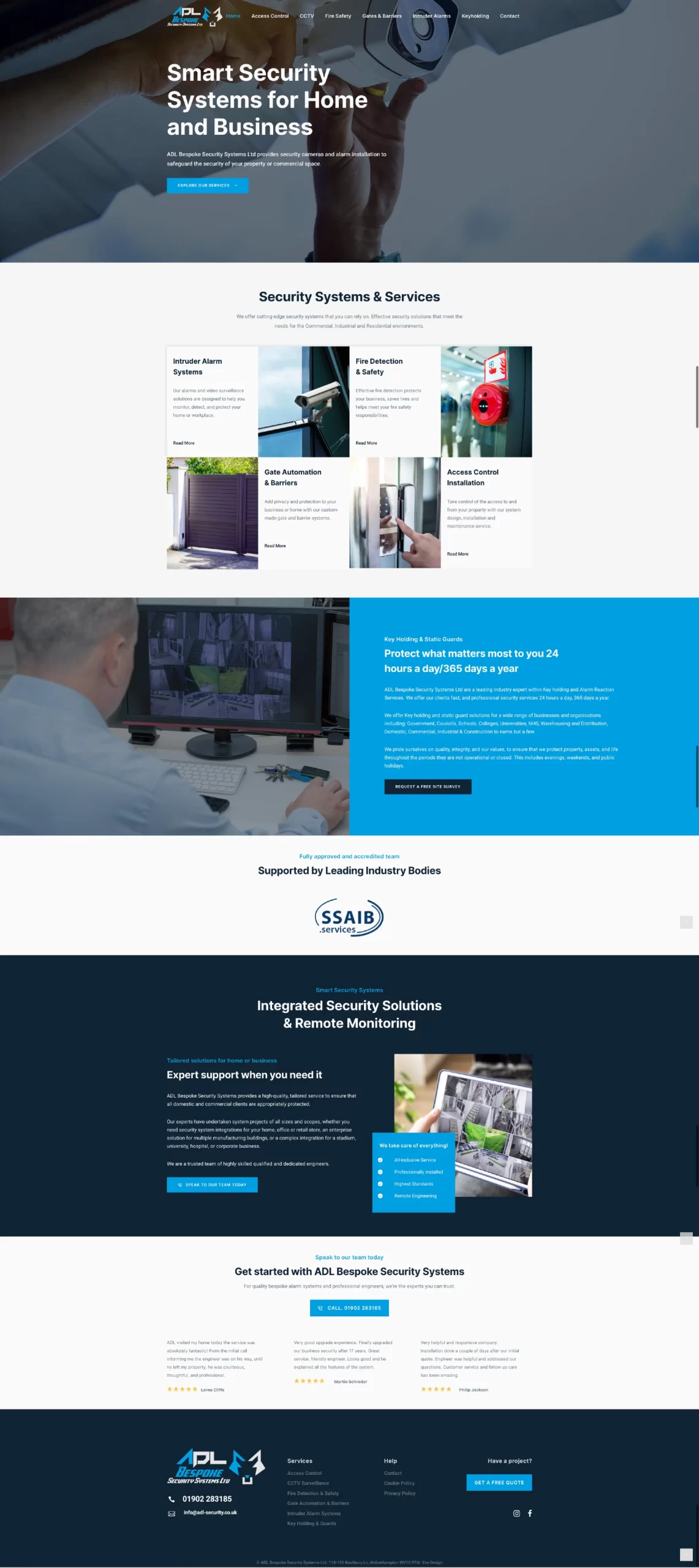 ADL Security Home Page